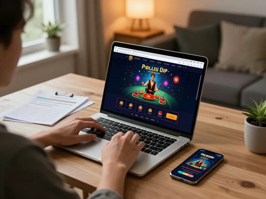 Gambling at a reputable online casino with a focus on responsible gaming strategies and decisions.