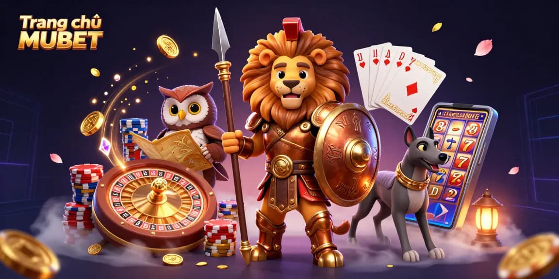 Engage in thrilling gameplay at Trang chủ MUBET with dynamic scenes of casino excitement and rich visuals.