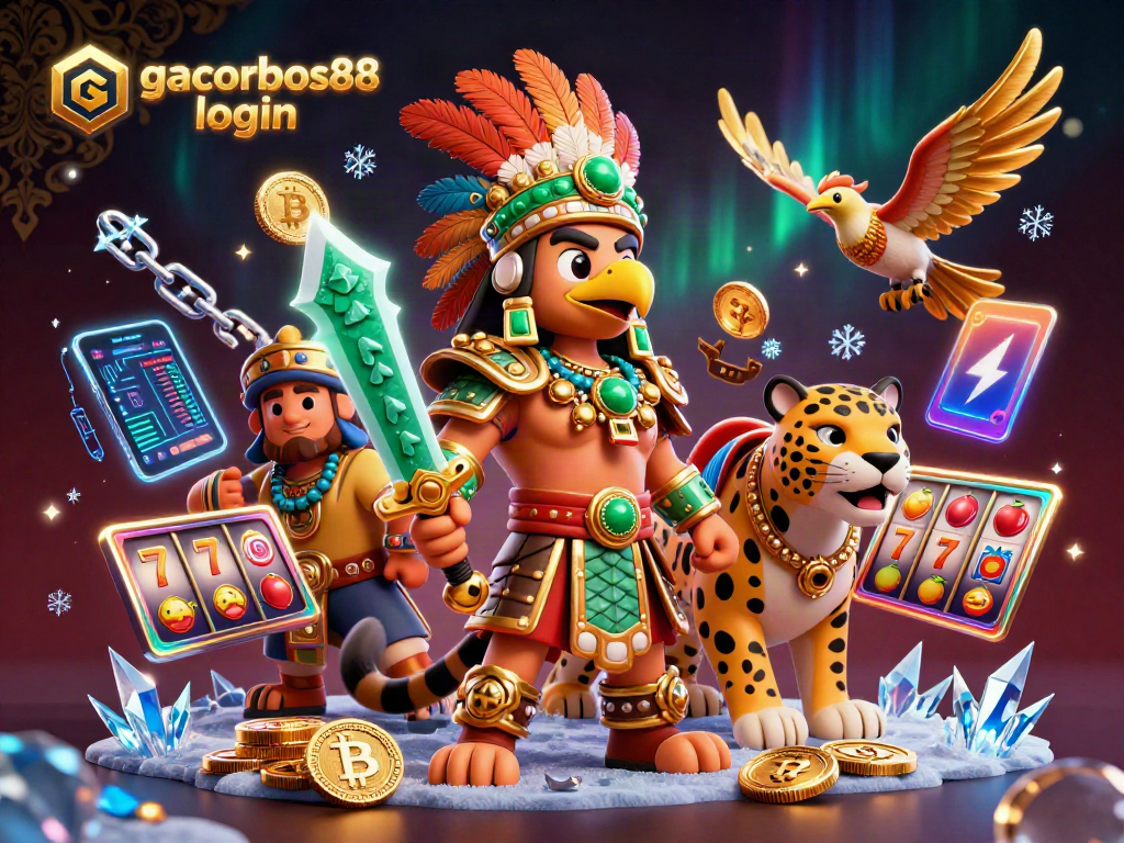 Spin to win with gacorbos88 login while discovering dynamic 3D casino adventure.