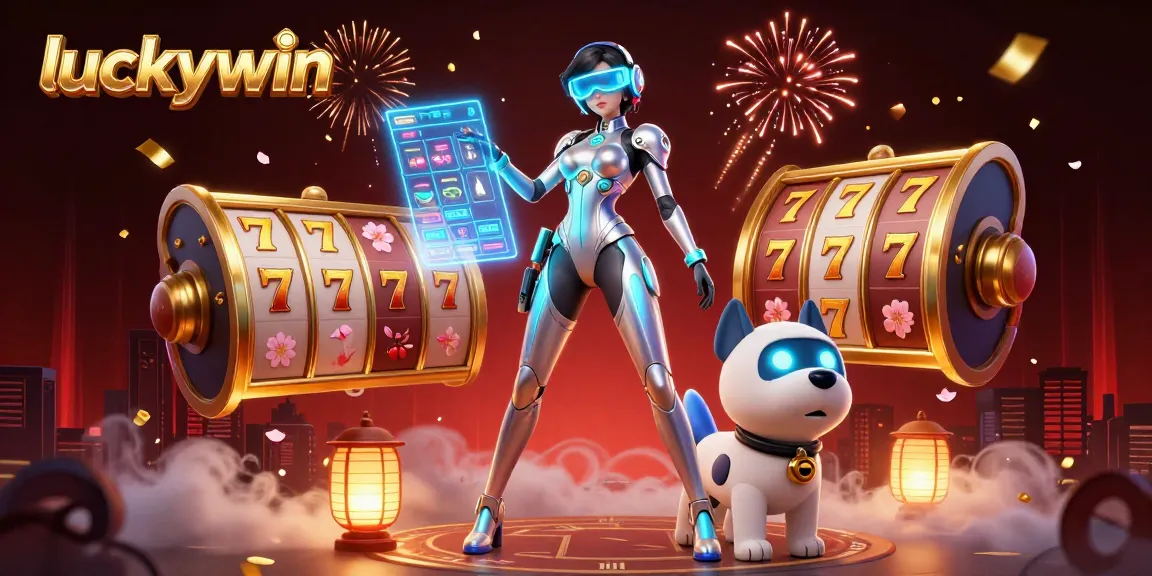 Experience exciting gameplay at luckywin with a vibrant 3D casino scene featuring interactive game elements.