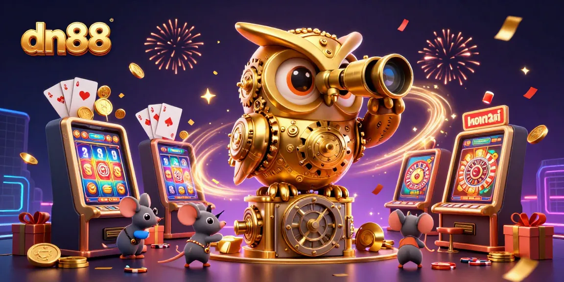 Experience the excitement of dn88 with dynamic gameplay in a vibrant casino scene.