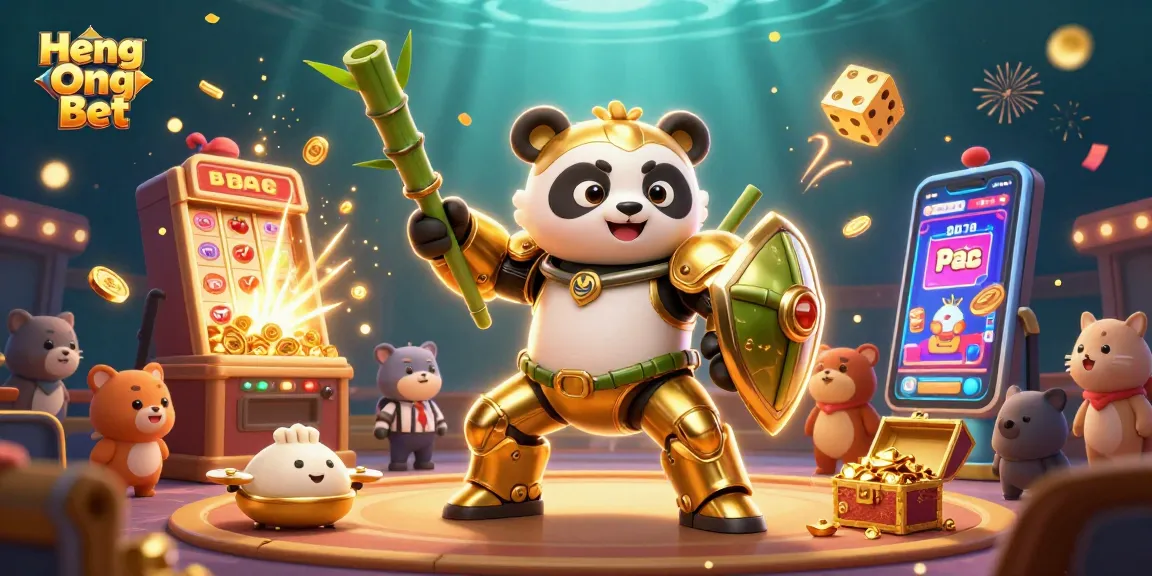 Experience Heng Ong Bet's vibrant online casino world with dynamic characters and exciting gaming elements.
