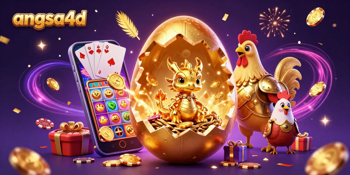 Engage in thrilling gaming with angsa4d's golden dragon, poker chips, and slot games galore.