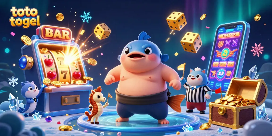 Mainkan Toto Togel dengan visual 3D yang dinamis dari fugu dan elemen kasino yang menarik.