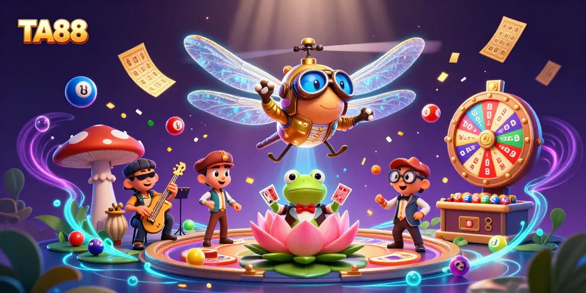 TA88 gamblers enjoy vibrant action at the lily pad casino with engaging croupiers and colorful activities.