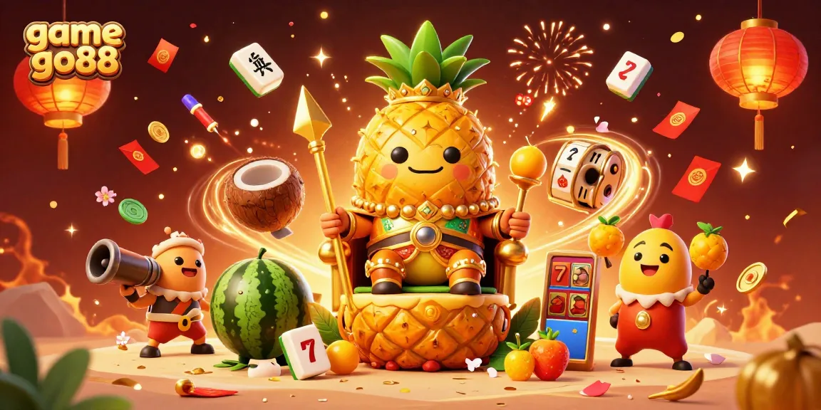 Experience excitement with game go88 in this vibrant, dynamic casino illustration.