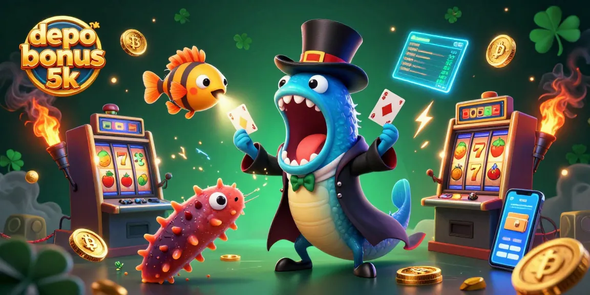 Engage with the excitement of depo 5k bonus 5k featuring dynamic sea creatures performing an extraordinary magic act.