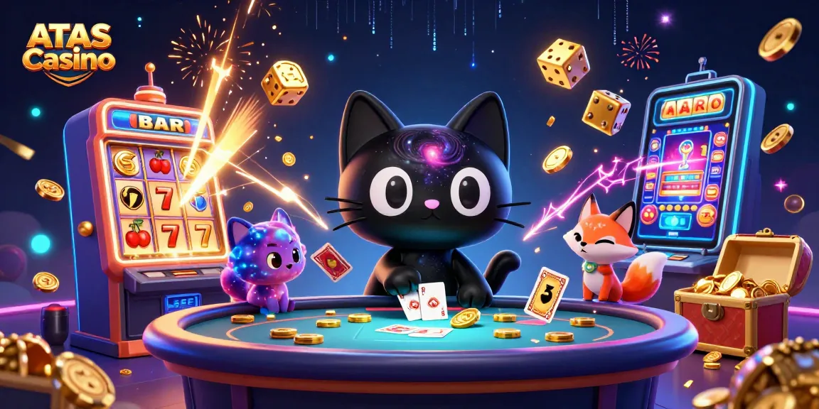 Engage in exhilarating gameplay at ATAS Casino with captivating slots and live dealer experiences.