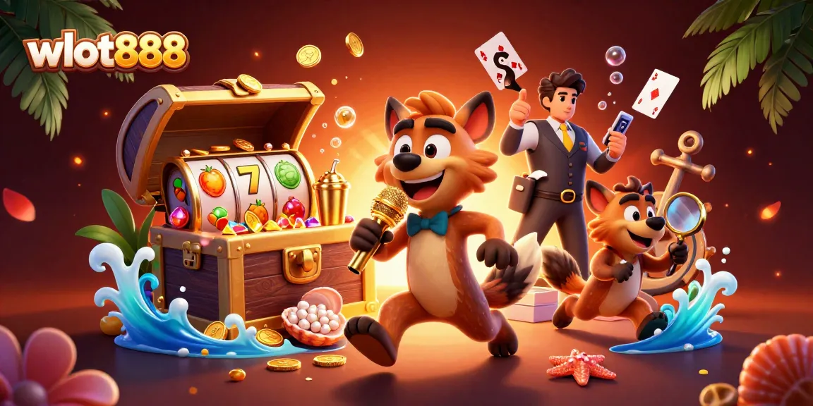 Melepaskan jackpot di wslot888 dengan karakter lucu merayakan kemenangan di kasino virtual.