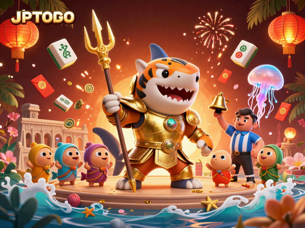 JPTOTO offers thrilling predictions for Macau draws, capturing action in vibrant illustration.