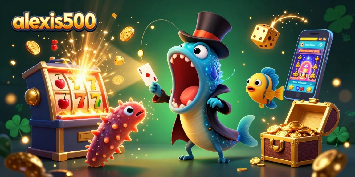 Experience thrilling wins at alexis500 with creative deep-sea casino characters and vibrant jackpots.