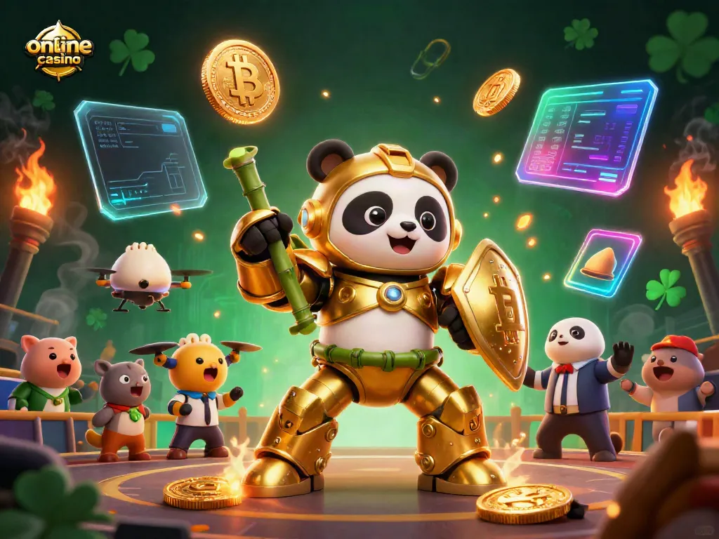 Play engaging games at an online casino with vibrant and dynamic digital elements.