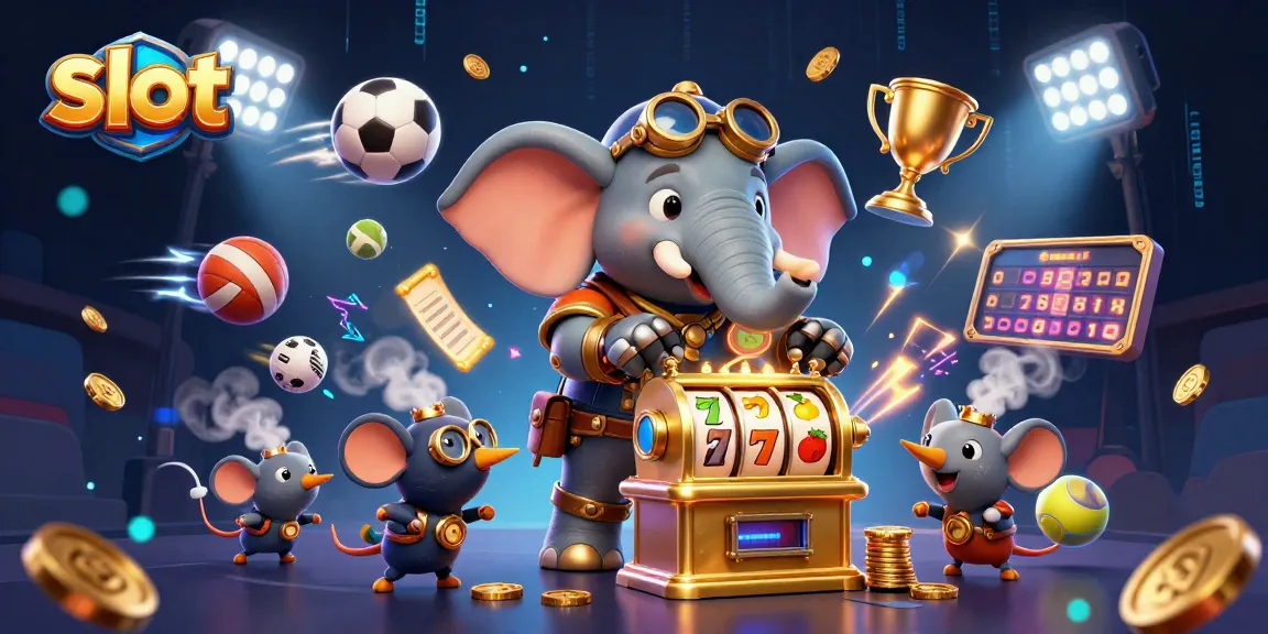 Slot gacor menghadirkan simbol jackpot di mesin slot dengan elemen futuristik.
