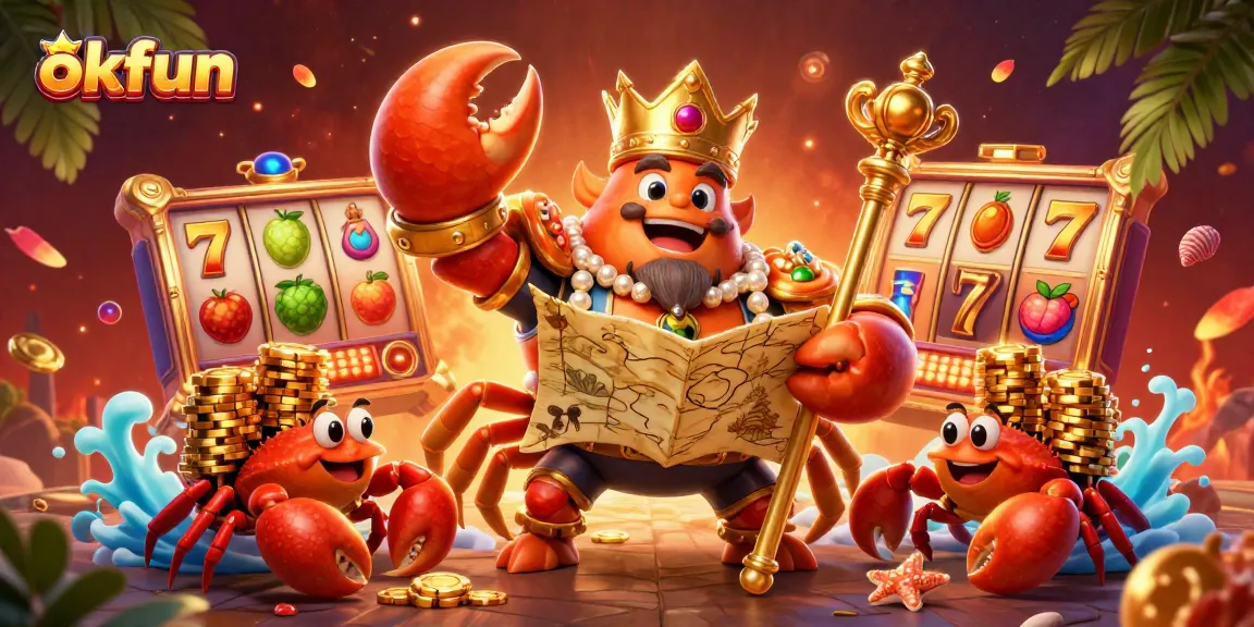 Experience thrilling action at okfun with vibrant slot games featuring lucky 7s and treasure maps.