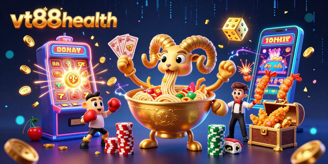 Engage with vt88health's vibrant gaming universe featuring unique characters and dynamic gambling elements.