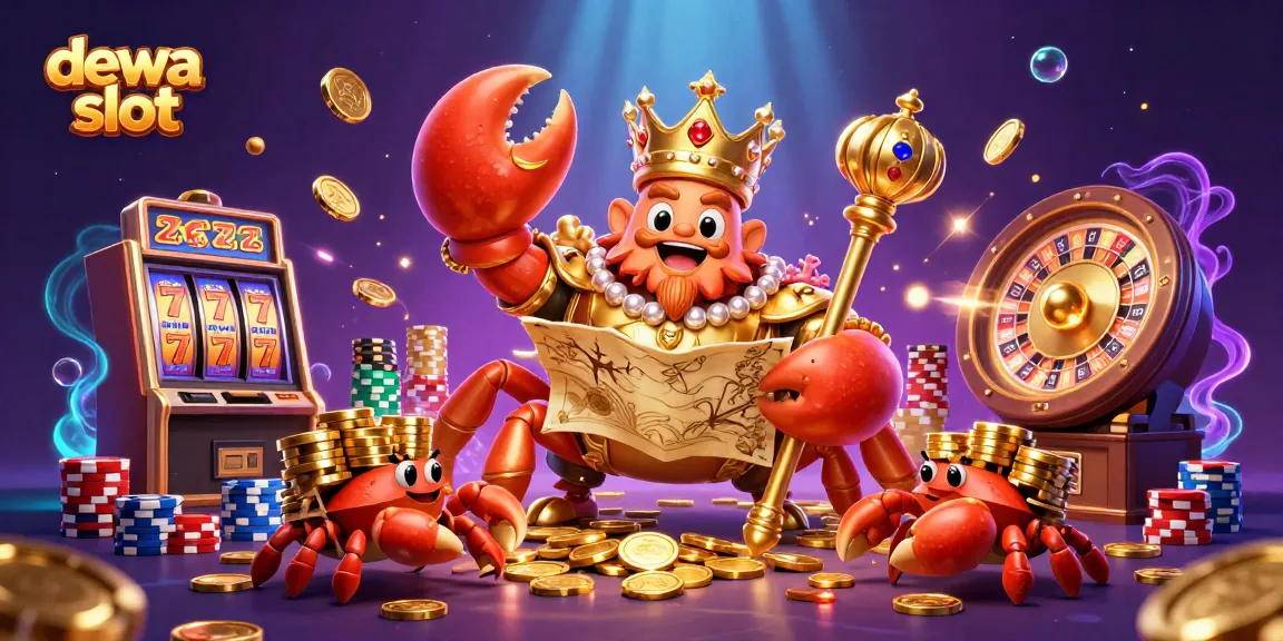 Experience the thrill of dewa slot with golden treasures and 3D casino delights.