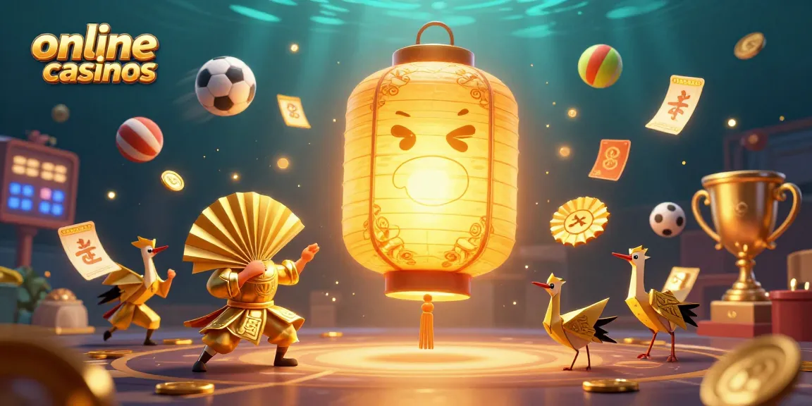 Engage with top online casinos in an energetic casino atmosphere with vibrant characters.