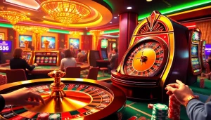 Xoso66 offers a vibrant casino experience with exciting games like roulette and slot machines.